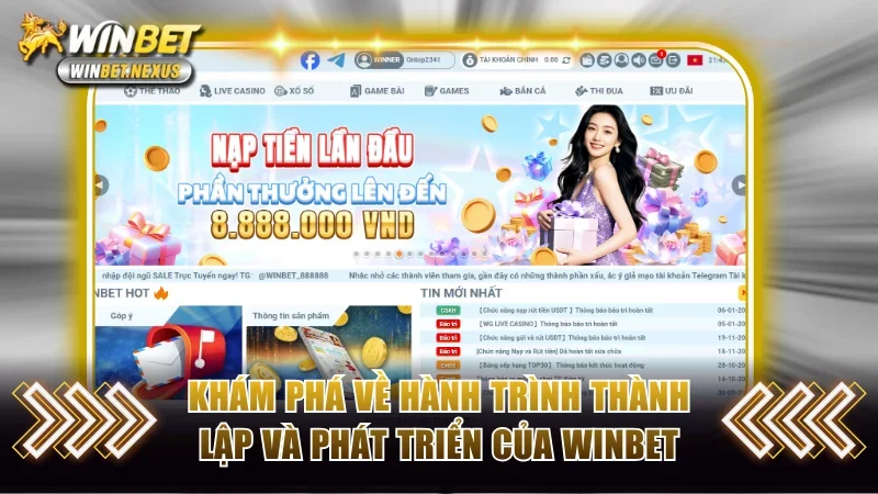 Khám phá về hành trình thành lập và phát triển của WINBET
